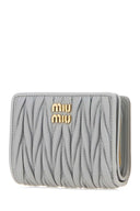 Miu Miu Pastel Blue Leather Wallet