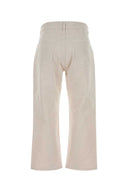 Miu Miu Ivory Cotton Pant