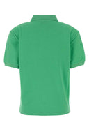 Miu Miu Green Piquet Polo Shirt