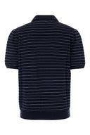 Miu Miu Embroidered Cotton Polo Shirt