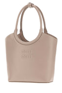 Miu Miu Dove Grey Leather Ivy Handbag