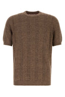 Brunello Cucinelli Brown Knit T Shirt