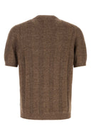 Brunello Cucinelli Brown Knit T Shirt