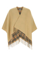 Burberry Beige Wool Reversibile Cape