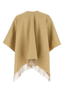 Burberry Beige Wool Reversibile Cape