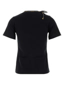 Burberry Black Cotton T Shirt