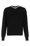 Burberry Black Wool Sweater