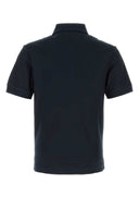 Burberry Navy Blue Piquet Polo Shirt