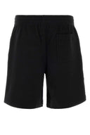 Burberry Black Cotton Bermuda Shorts