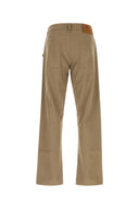 Burberry Khaki Cotton Pant