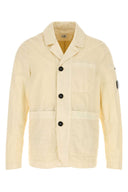 C.P. Company Cream Cotton Blend Blazer