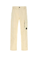 C.P. Company Cream Stretch Cotton Cargo Pant