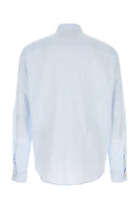 Valentino Garavani Pastel Light Blue Linen Shirt