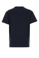 Valentino Garavani Midnight Blue Cotton T Shirt
