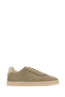 Brunello Cucinelli Dove Grey Suede Sneakers