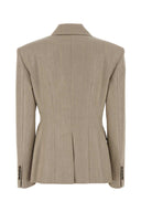 Brunello Cucinelli Cappuccino Twill Blazer