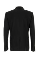 Alexander Mcqueen Black Wool Blend Blazer