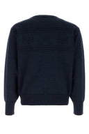 Alexander Mcqueen Navy Blue Wool Sweater
