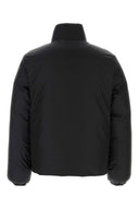 Alexander Mcqueen Black Nylon Down Jacket