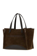 Sac shopping mocassins en daim chocolat Jw Anderson
