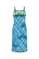 Robe en crochet bleu clair Jw Anderson
