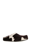 Marni Printed Calf Hair Fussbett Slippers