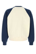 Ami Ivory Cotton Oversize Sweatshirt