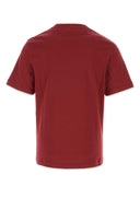 Brunello Cucinelli Tiziano Red Cotton T Shirt