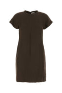 Brunello Cucinelli Brown Viscose Blend Dress