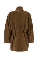 Brunello Cucinelli Biscuit Suede Jacket