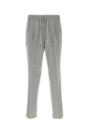 Brunello Cucinelli Grey Linen Blend Pant