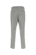 Brunello Cucinelli Grey Linen Blend Pant