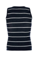 Balenciaga Embroidered Knit Tank Top
