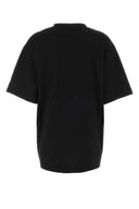 Balenciaga Black Cotton Oversize T Shirt