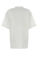 Balenciaga White Cotton T Shirt