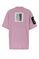 Balenciaga Lilac Cotton Oversize T Shirt