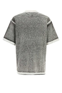 Balenciaga gemêleerd grijs katoenen oversized T-shirt