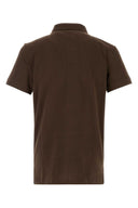 Polo Ralph Lauren Brown Piquet Polo Shirt