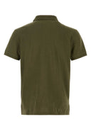 Polo Ralph Lauren Olive Green Piquet Polo Shirt