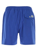 Polo Ralph Lauren Blue Stretch Polyester Swimming Shorts
