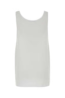 Stella Mc Cartney White Cotton Tank Top