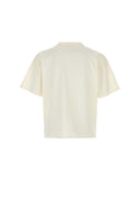 Represent Ivory Cotton Blend T Shirt