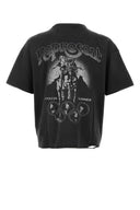 Represent Slate Cotton Blend T Shirt