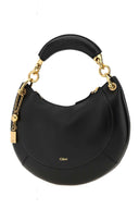 Chloe Black Leather Chloã© Banana Handbag