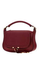 Chloe Tiziano Red Leather Small Marcie Shoulder Bag