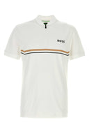 Boss White Polyester T Shirt