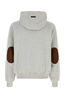 Sweat-shirt en coton gris Prada