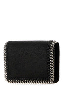Stella Mc Cartney Black Shaggy Deer Falabella Wallet