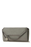 Stella Mc Cartney Grey Shaggy Deer Falabella Wallet