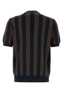 Fendi Embroidered Knit T Shirt